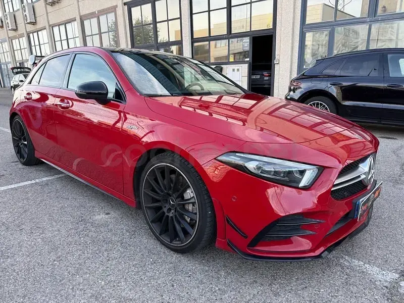 Usado Mercedes A35 AMG 306 CV (225 kW) 2020 Rojo Berlina