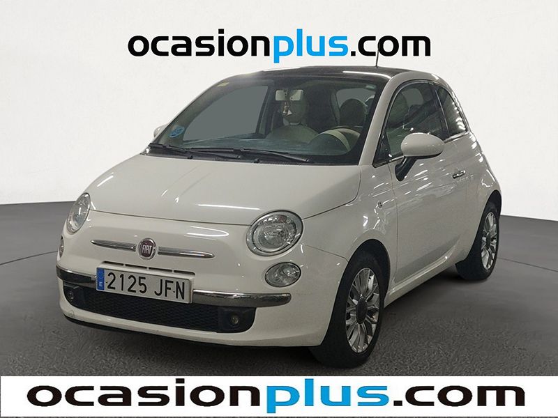 Blanco Usado 2015 Fiat 500 Lounge Utilitario | 9650 € (Un poco caro) - Imagen 1/4