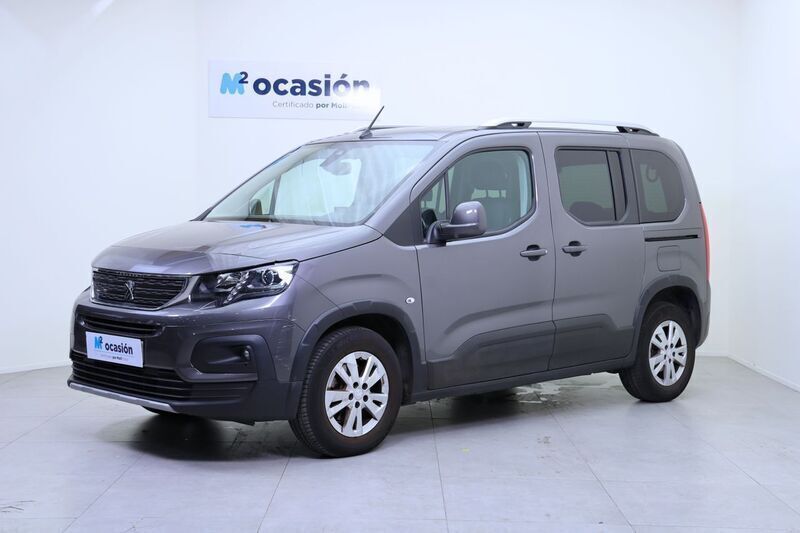Gris Usado 2021 Peugeot Rifter Allure Monovolumen | 21.988 € (Precio justo) - Imagen 1/4