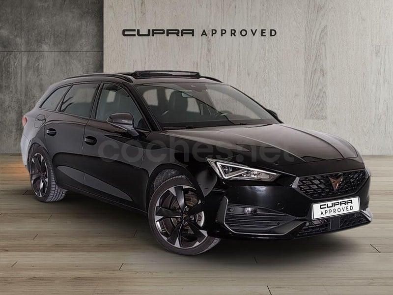 Usado Cupra Leon 150 CV (110 kW) 2024 Negro Familiar