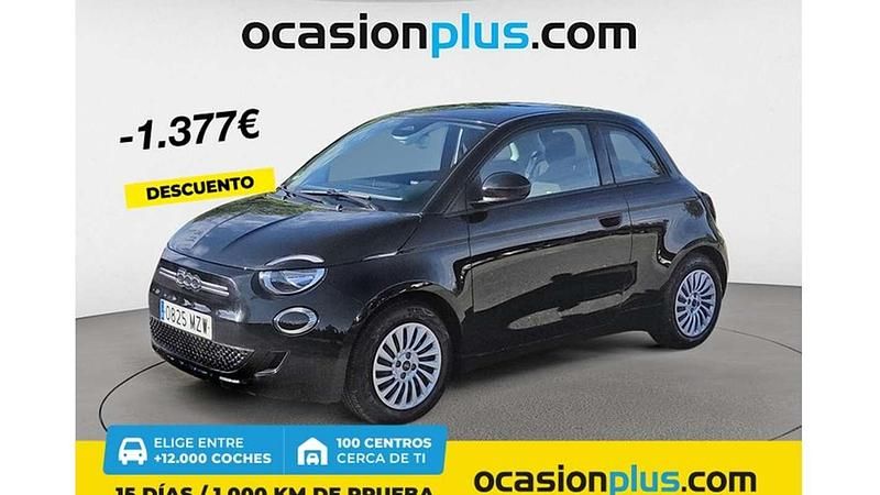 Negro Usado 2022 Fiat 500e Action Utilitario | 11.455 € (Buen precio) - Imagen 1/4