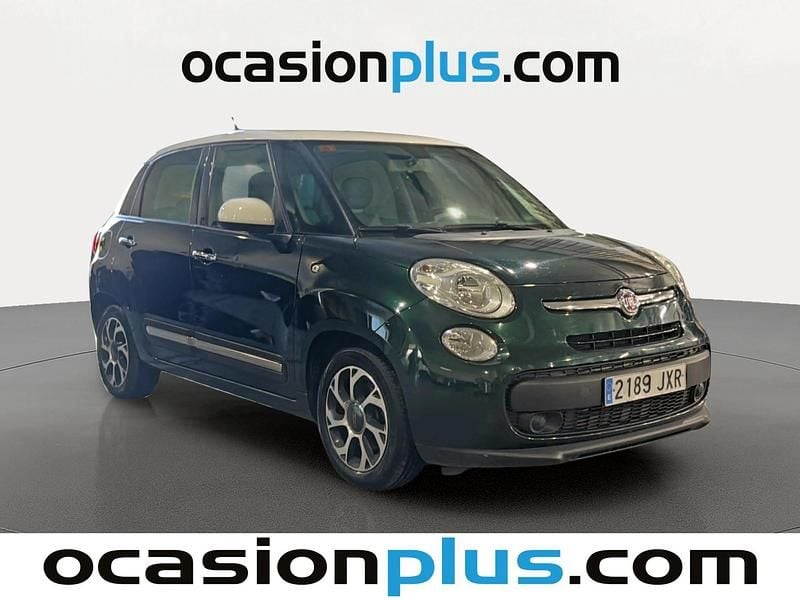 Usado Fiat 500L Pop Star 95 CV (69 kW) 2017 Verde Monovolumen