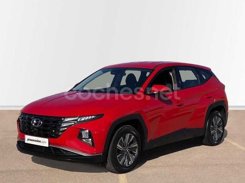 Rojo Usado 2022 Hyundai Tucson SUV | 21.400 € (Precio justo) - Imagen 1/4