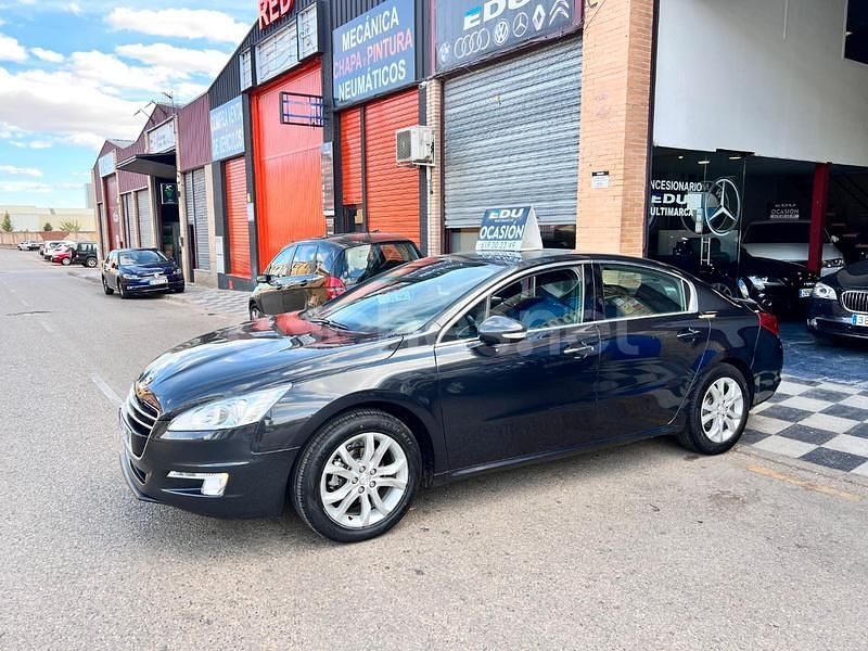 Usado Peugeot 508 Allure 140 CV (102 kW) 2014 Negro Berlina