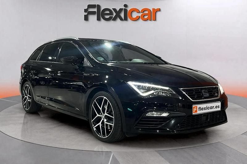 Negro Usado 2020 Seat Leon ST FR Familiar | 15.990 € (Precio justo) - Imagen 1/4