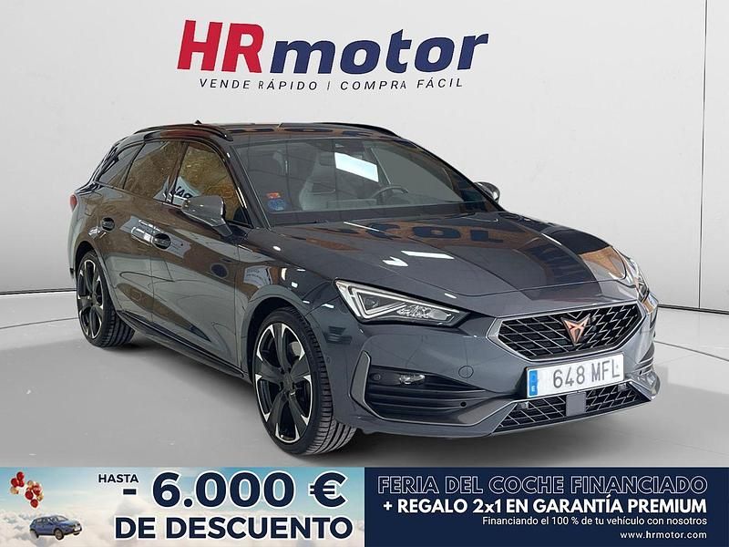 Gris / plata Usado 2020 Cupra Leon Familiar | 23.790 € (Precio justo) - Imagen 1/4