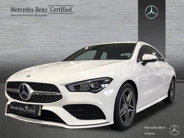 Blanco Usado 2024 Mercedes CLA200 Berlina | 37.990 € (Precio justo) - Imagen 1/4