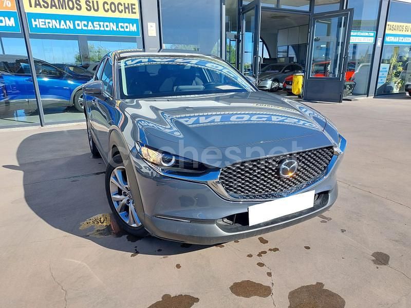 Gris / plata Usado 2021 Mazda CX-30 SUV | 20.390 € (Precio justo) - Imagen 1/4