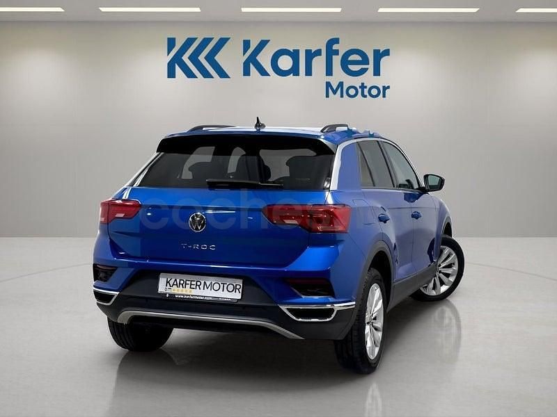 Usado VW T-Roc Advance 150 CV (110 kW) 2021 Azul SUV