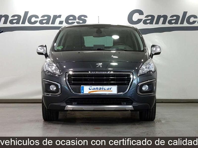 Usado Peugeot 3008 Allure 121 CV (88 kW) 2015 Gris Monovolumen