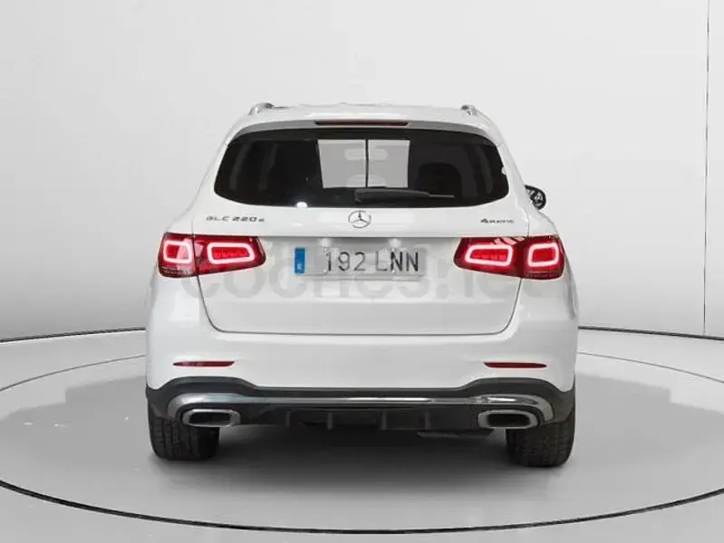 Usado Mercedes GLC220 194 CV (142 kW) 2021 Blanco SUV