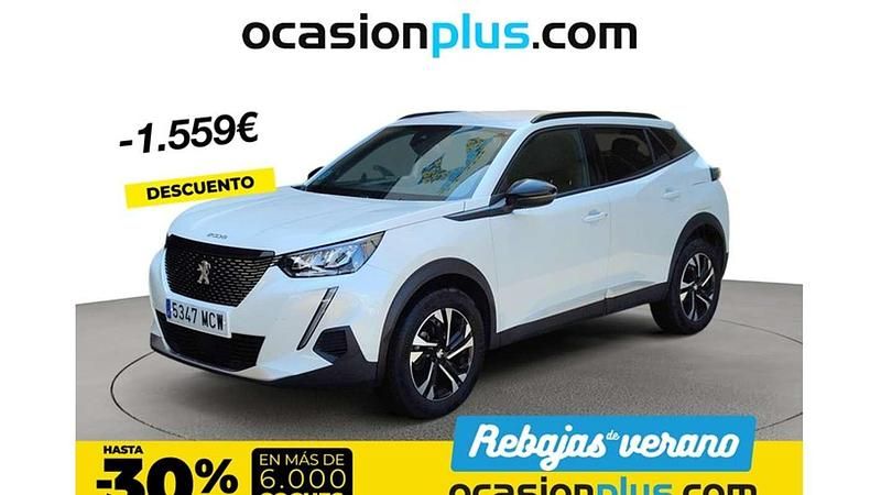 Blanco Usado 2022 Peugeot 2008 Allure SUV | 15.446 € (Precio justo) - Imagen 1/4