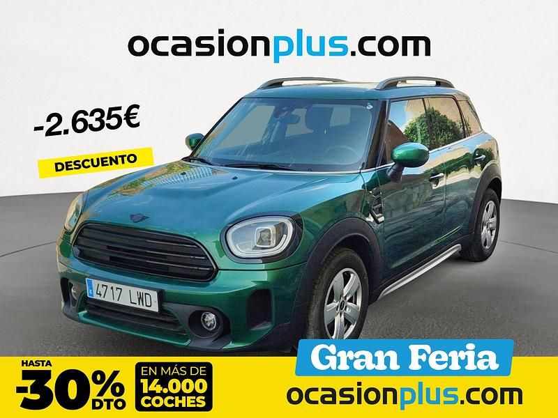 Verde Usado 2022 Mini Cooper D Countryman SUV | 28.990 € (Un poco caro) - Imagen 1/4