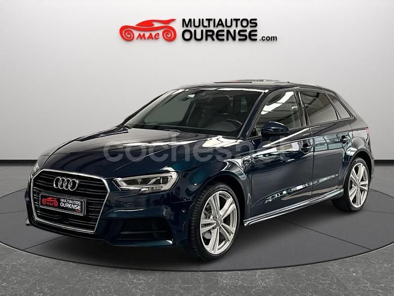 Azul Usado 2020 Audi A3 S-Line Berlina | 22.500 € (Buen precio) - Imagen 1/4