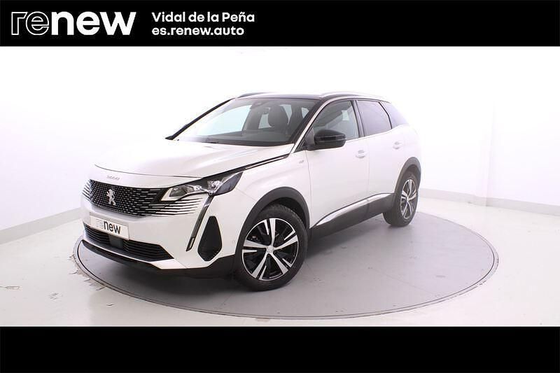 Blanco Usado 2021 Peugeot 3008 GT SUV | 18.790 € (Precio justo) - Imagen 1/4