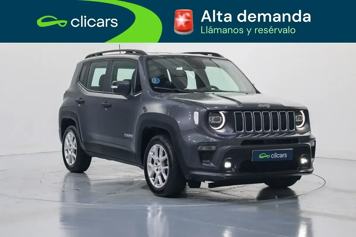 Usado Jeep Renegade Altitude 130 CV (95 kW) 2024 Gris / plata SUV