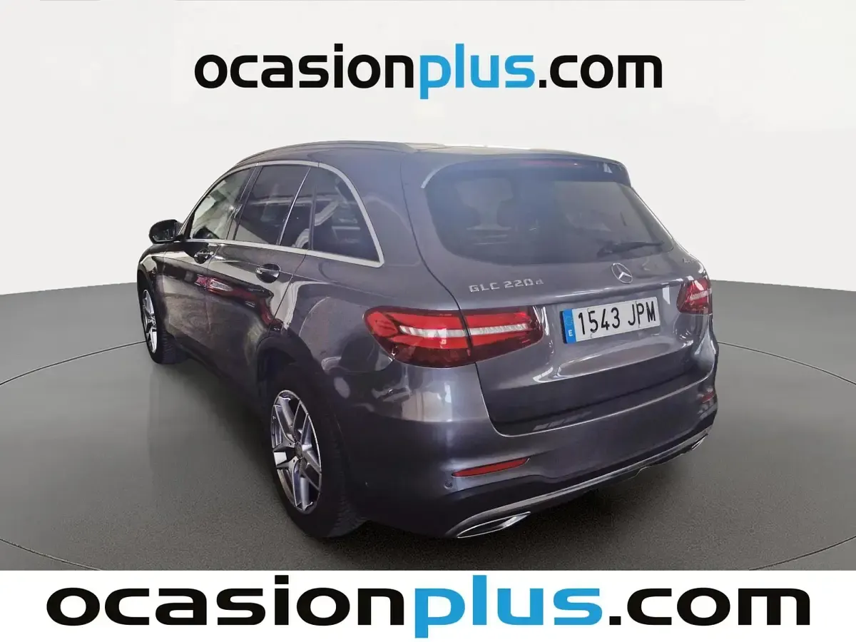 Usado Mercedes GLC220 Exclusive 170 CV (125 kW) 2016 Gris SUV