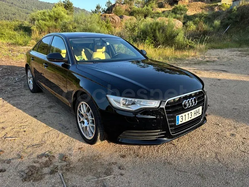 Usado Audi A6 204 CV (150 kW) 2012 Negro Berlina