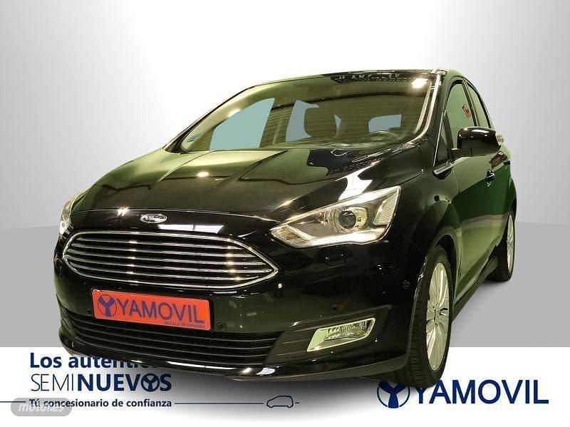 Negro Usado 2016 Ford C-MAX Titanium Monovolumen | 11.980 € (Precio justo) - Imagen 1/4