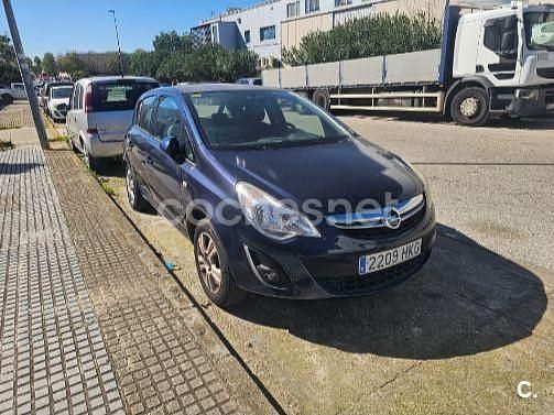 Usado Opel Corsa Selective 85 CV (62 kW) 2012 Azul Utilitario