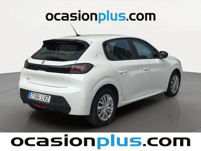 Begagnad Peugeot 208 Active 100 HK (73 kW) 2022 Vit Halvkombi