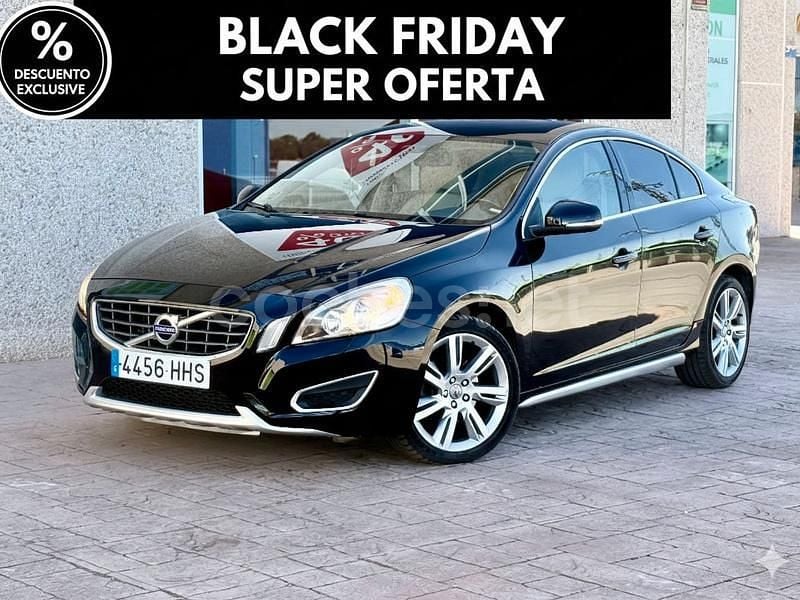 Negro Usado 2012 Volvo S60 R-Design Berlina | 6990 € (Precio justo) - Imagen 1/4