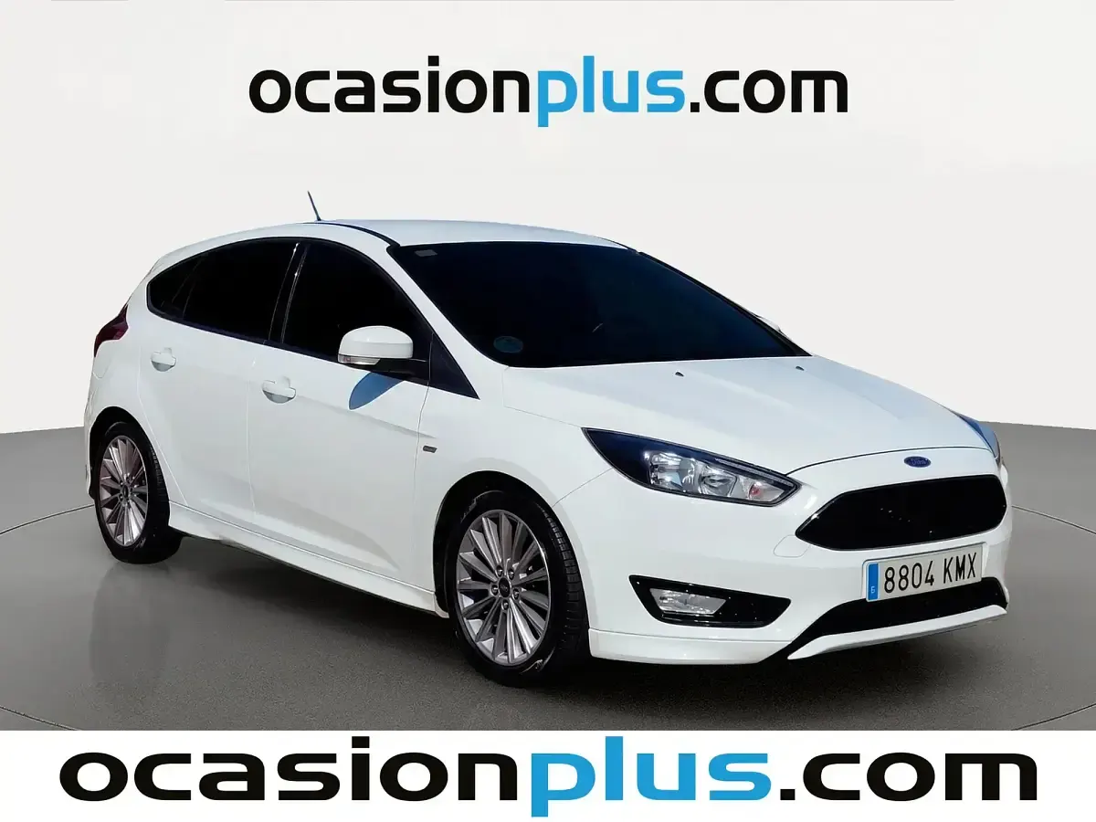 Usado Ford Focus ST-Line 125 CV (91 kW) 2018 Blanco