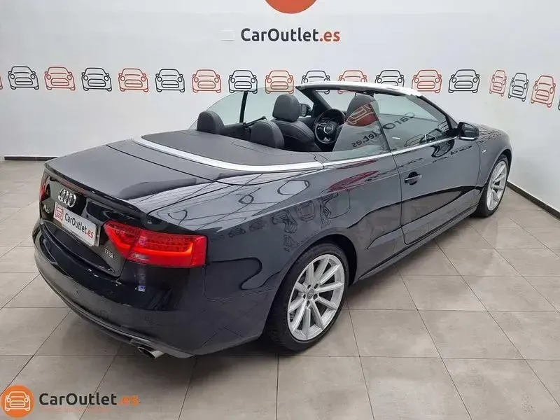 Usado Audi A5 Cabriolet 177 CV (130 kW) 2015 Negro Descapotable