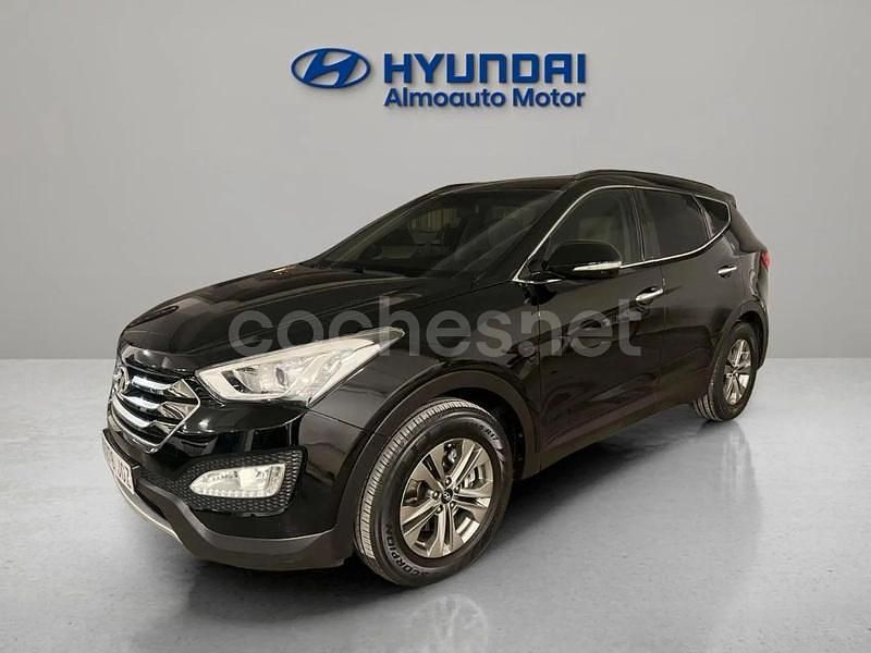 Negro Usado 2015 Hyundai Santa Fe SUV | 16.490 € (Precio justo) - Imagen 1/4
