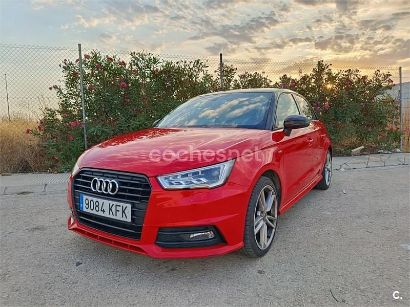 Rojo Usado 2017 Audi A1 Sportback Utilitario | 15.500 € (Precio justo) - Imagen 1/4