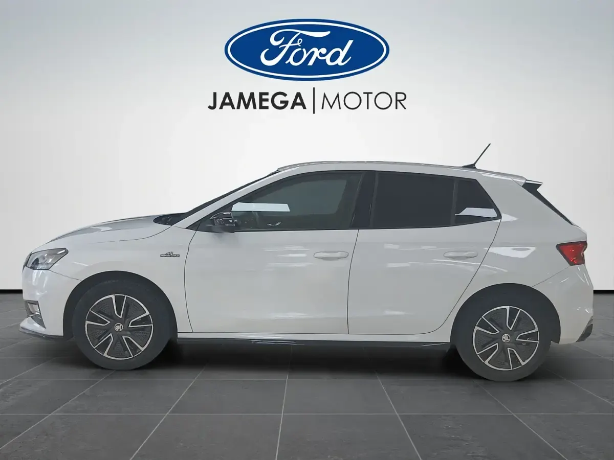 Usado Skoda Fabia Monte Carlo 110 CV (80 kW) 2022 Blanco Utilitario