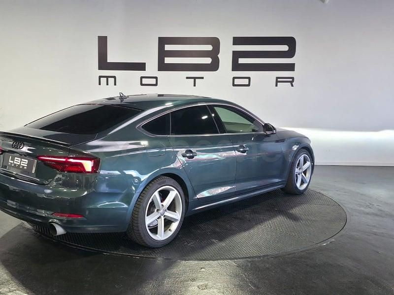 Usado Audi A5 Sportback Comfort 190 CV (139 kW) 2019 Verde Utilitario