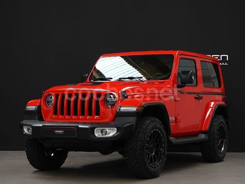 Usado Jeep Wrangler Sahara 270 CV (198 kW) 2019 Rojo SUV