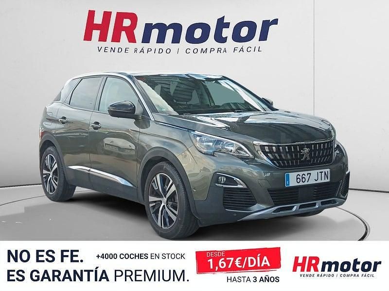 Usado Peugeot 3008 Allure 120 CV (88 kW) 2016 Gris / plata SUV