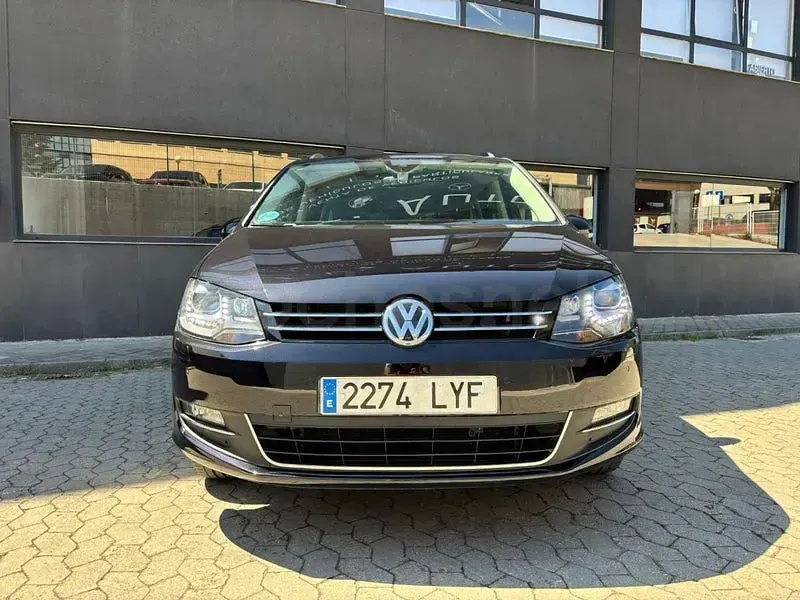 Usado VW Sharan Sportline 150 CV (110 kW) 2018 Azul Monovolumen