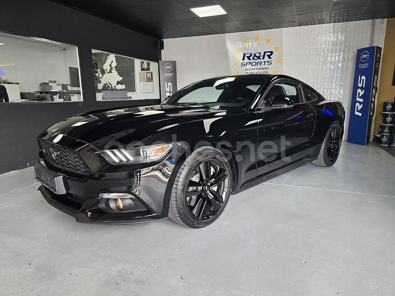 Negro Usado 2016 Ford Mustang Fastback Coupe | 31.990 € (Un poco caro) - Imagen 1/4