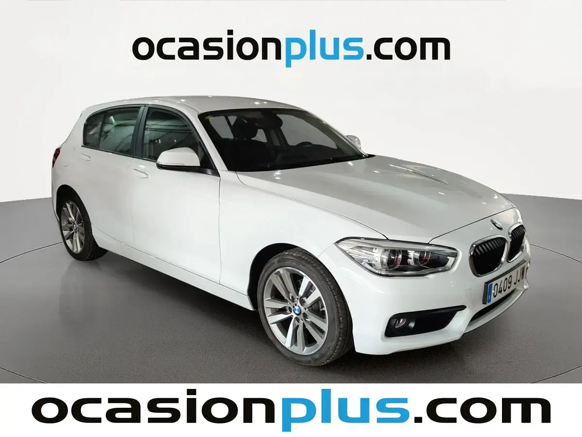 Usado BMW 118 150 CV (110 kW) 2015 Blanco Utilitario