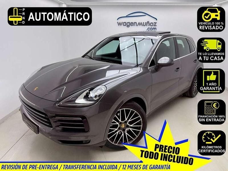 Gris Usado 2019 Porsche Cayenne SUV | 50.900 € - Imagen 1/4