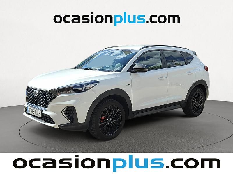 Blanco Usado 2020 Hyundai Tucson N Line SUV | 18.173 € (Buen precio) - Imagen 1/4