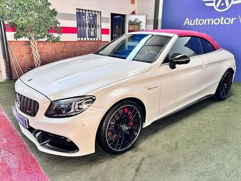 Usado Mercedes C63 AMG AMG 510 CV (375 kW) 2019 Blanco Descapotable