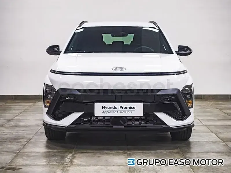 Usado Hyundai Kona N Line 120 CV (88 kW) 2023 Atlas white SUV