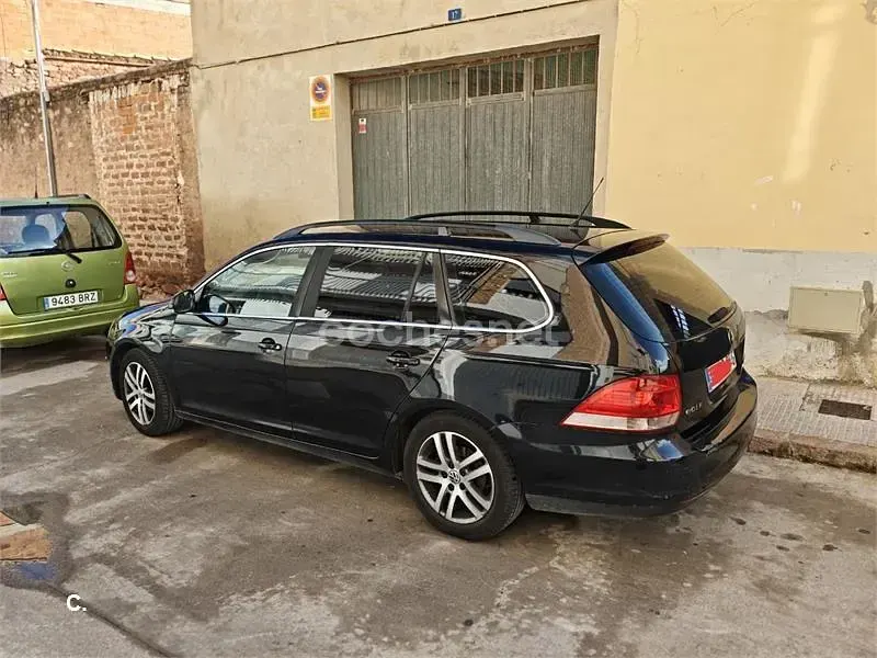 Usado VW Golf VI Advance 140 CV (102 kW) 2008 Negro Utilitario