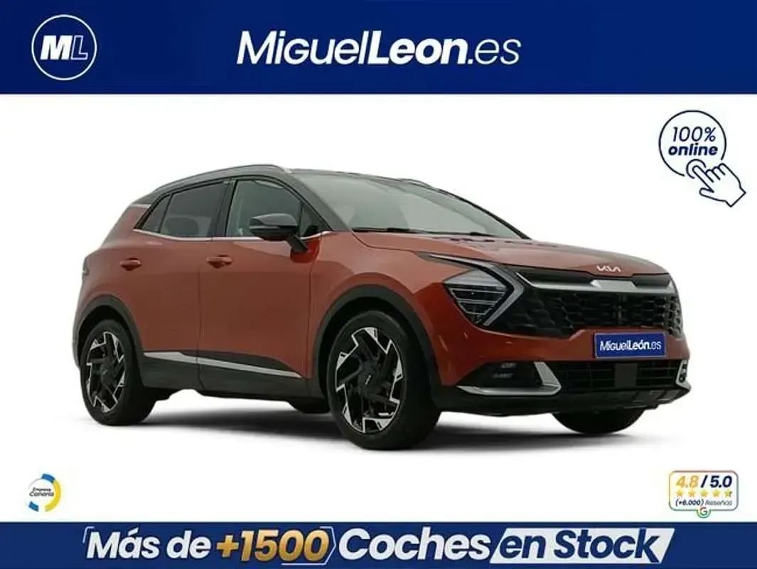 Usado Kia Sportage 150 CV (110 kW) 2023 Naranja SUV