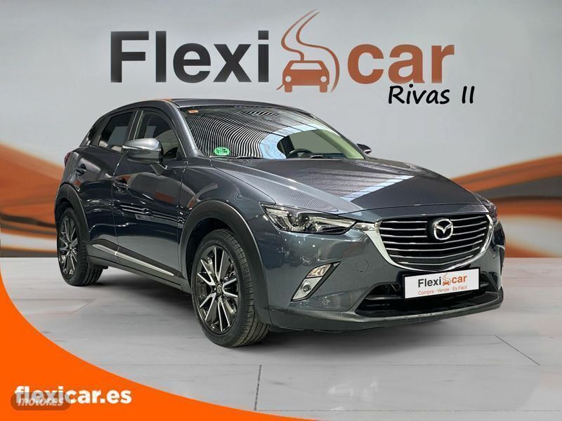 Usado Mazda CX-3 Style+ 105 CV (77 kW) 2016 Gris SUV