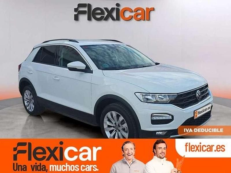Blanco Usado 2021 VW T-Roc Advance SUV | 22.290 € (Precio justo) - Imagen 1/4