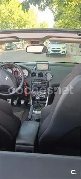 Usado Peugeot 308 CC Active 112 CV (82 kW) 2012 Negro Descapotable