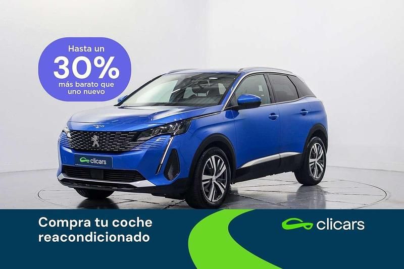 Azul Usado 2021 Peugeot 3008 Allure SUV | 13.190 € (Super precio) - Imagen 1/4