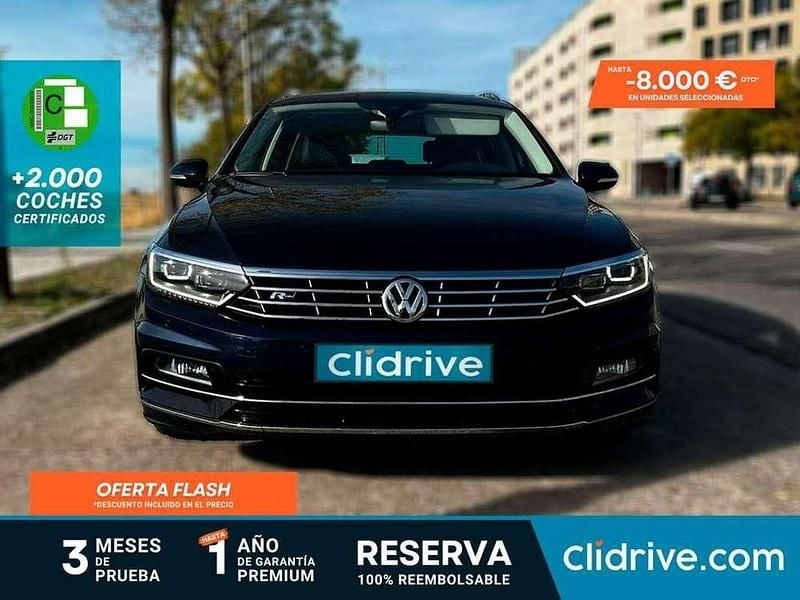 Azul Usado 2017 VW Passat Sportline Familiar | 14.990 € (Super precio) - Imagen 1/4