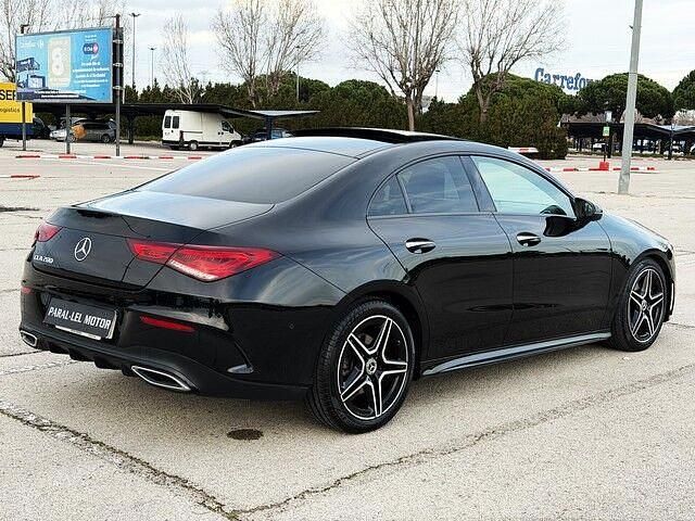 Usado Mercedes CLA200 AMG line 163 CV (119 kW) 2019 Negro Berlina