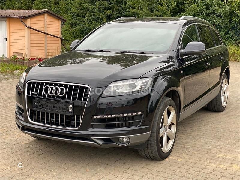 Negro Usado 2013 Audi Q7 SUV | 16.200 € - Imagen 1/4